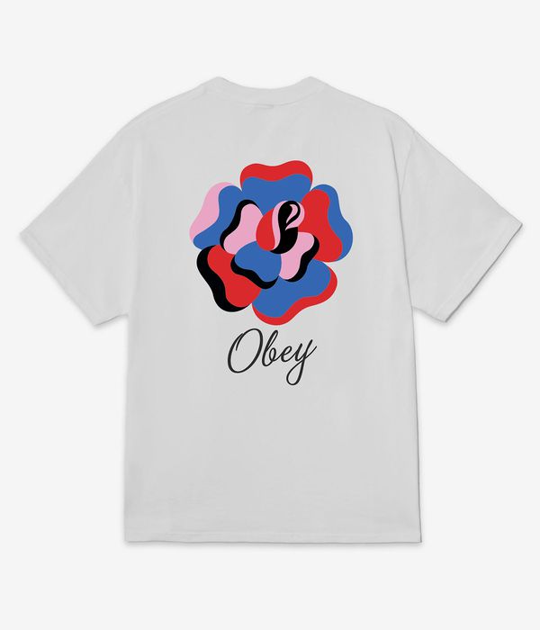 Obey Paper Rose T-Shirt (white)