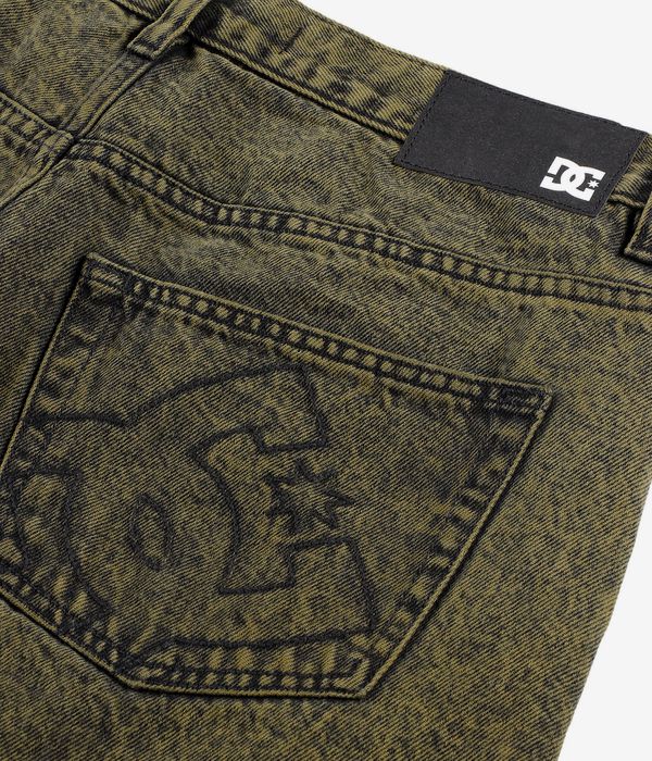 DC Baggy Denim Shorts (golden olive)