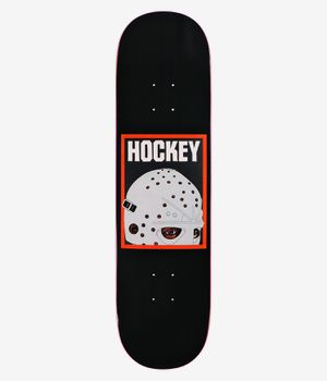 HOCKEY Half Mask 8.25" Skateboard Deck (black)
