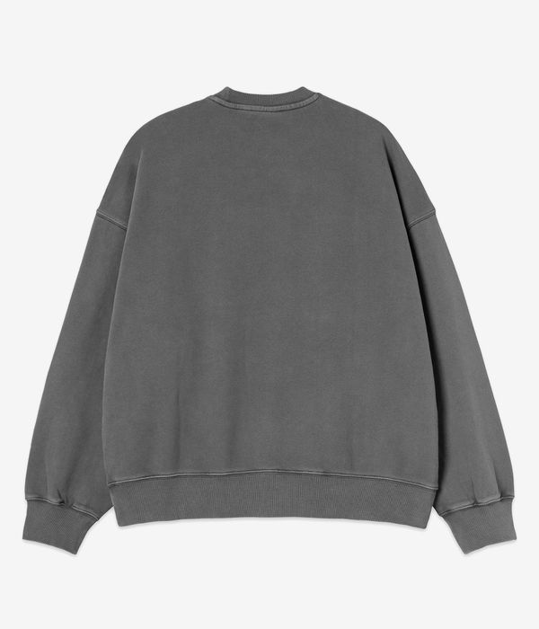 Carhartt WIP Benton Sweater (graphite garment dyed)