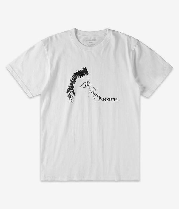 Fucking Awesome Anxiety T-Shirt (white)