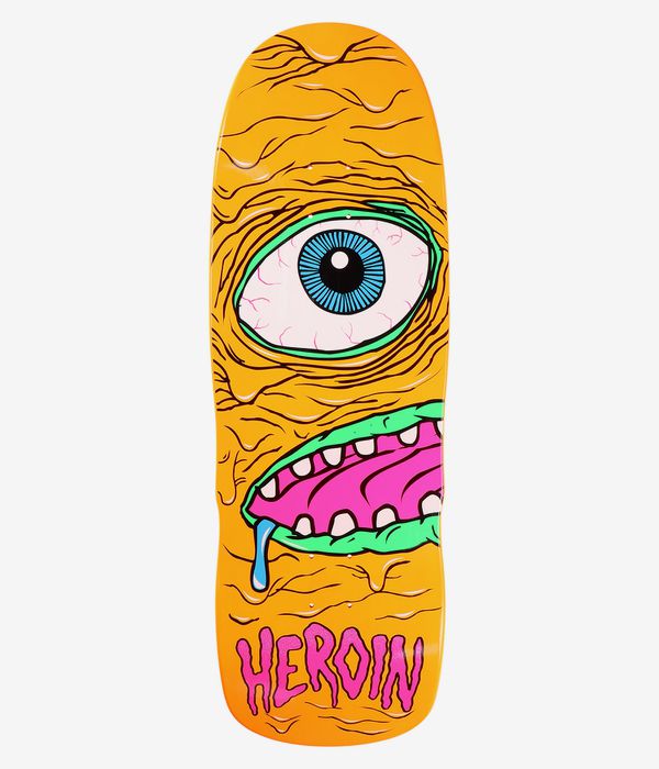 Heroin Skateboards Mega Mutant 10.4" Tabla de skate (orange)