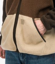 Iriedaily Quentin Fleece Veste (dark coffee)