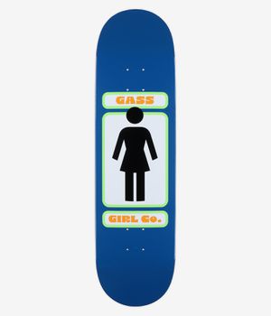 Girl Gass Hypno Girl 8.5" Tabla de skate (blue)