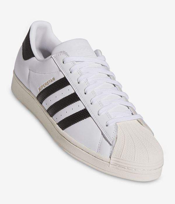 adidas Skateboarding Superstar ADV Shoes (white core black gold)