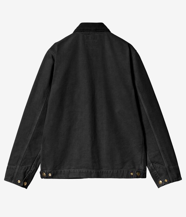 Carhartt WIP Detroit Organic Dearborn Jacket (black black stone canvas)