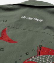 The Loose Company Fish Shirt (green red)