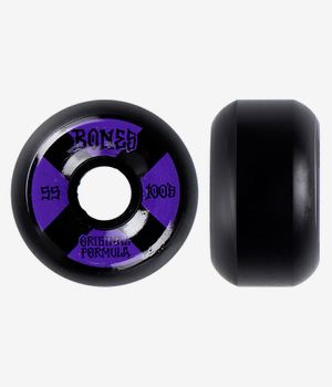 Bones 100's-OG #4 V5 Ruote (black purple) 55mm 100A pacco da 4