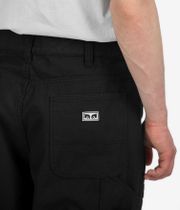 Obey Big Timer Printed Carpenter Pantalons (black)