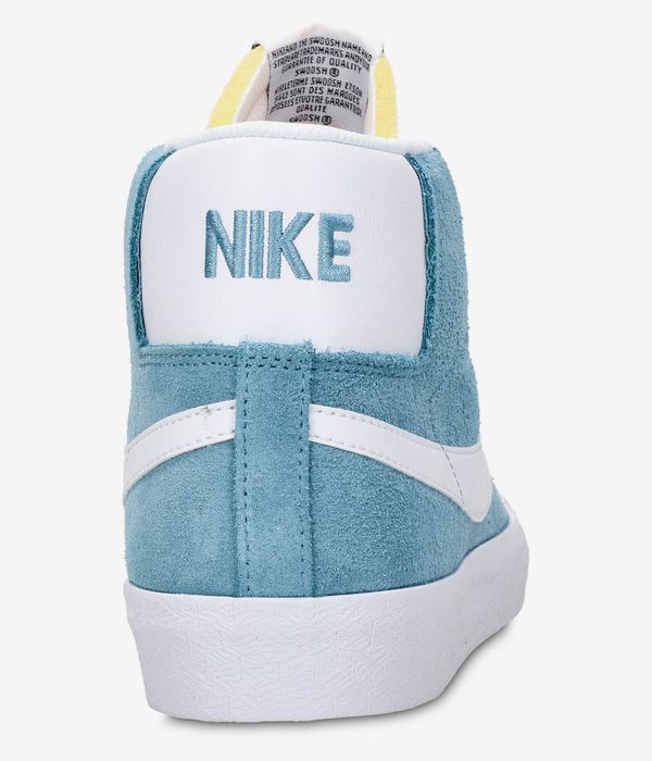 Nike SB Zoom Blazer Mid Schoen (cerulean white)