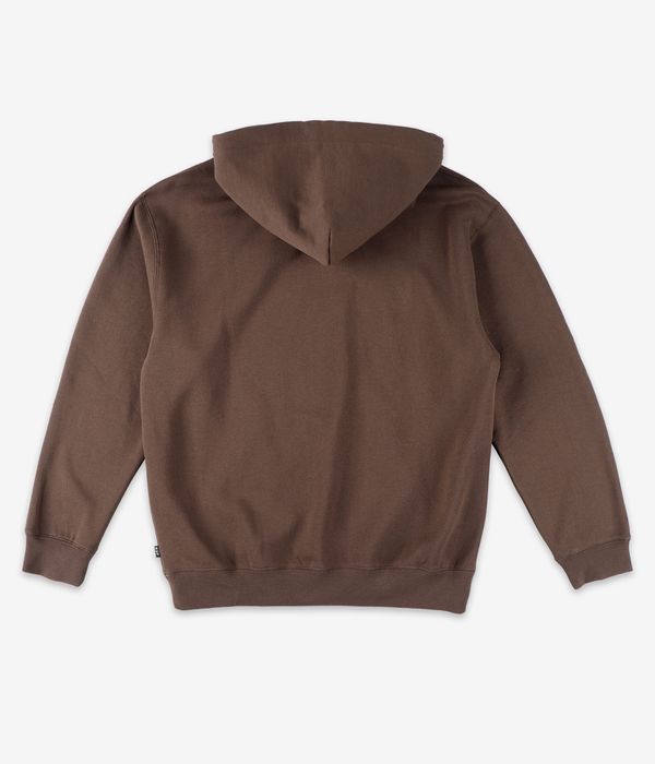 HUF 89 Box Logo Hoodie (chocolate)