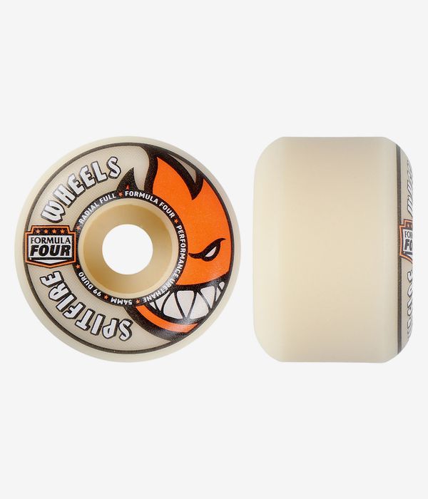 Spitfire Formula Four Radial Full Wheels (natural) 54 mm 99A 4 Pack