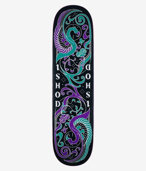 Real Ishod Illuminated Twin Tail 8" Planche de skateboard (blue)