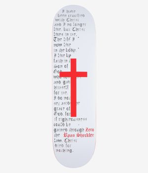 Zero Sheckler Cross 8.5" Skateboard Deck (multi)
