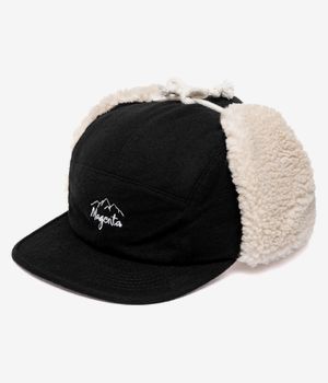 Magenta MTN Flaps 5 Panel Casquette (black)
