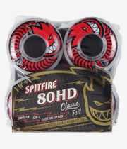 Spitfire Classic Full Wheels (clear) 58mm 80A 4 Pack