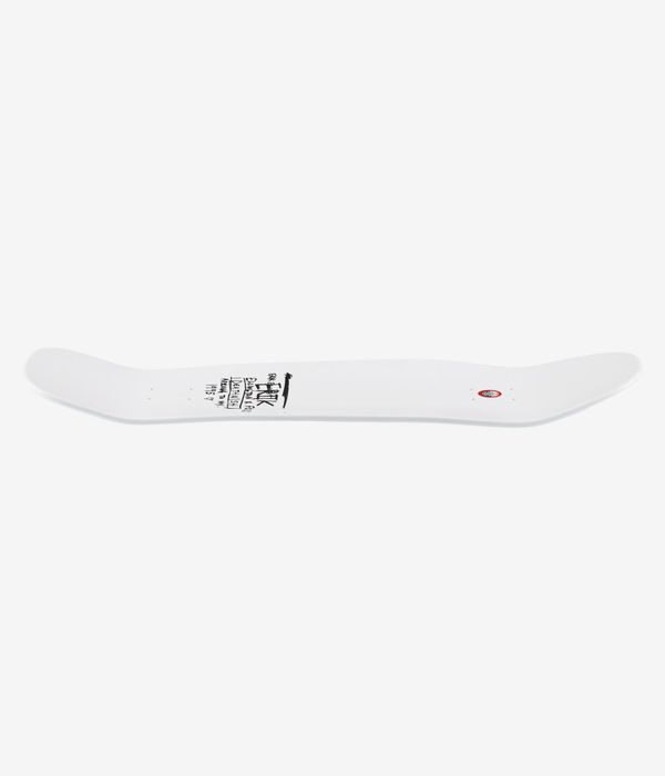 Deathwish Ellington Twins 9.75" Skateboard Deck (white)
