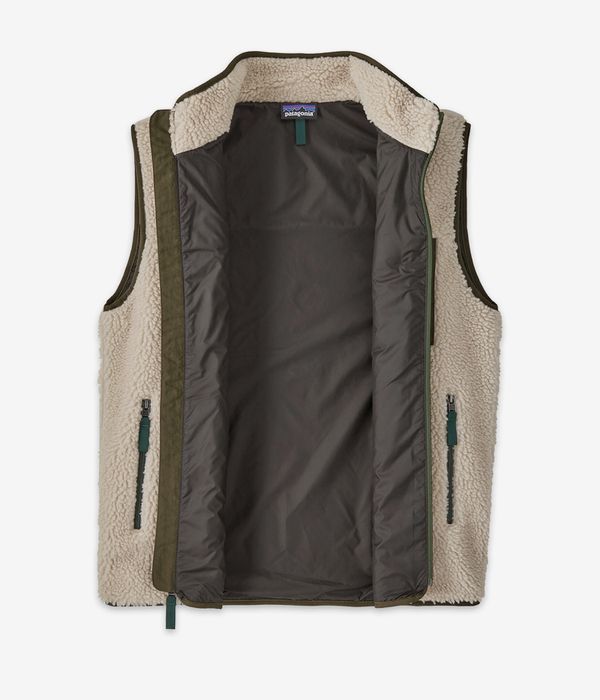 Patagonia Classic Retro-X Smanicato (dark natural basin green)