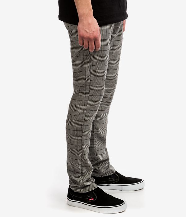 REELL Flex Tapered Chino Pants (grey check)