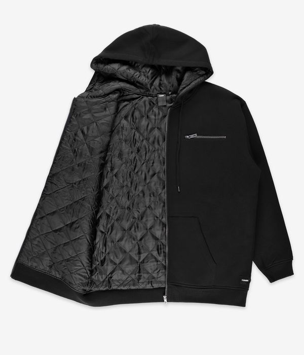 Former CA Lined Zip-Hoodie (black)