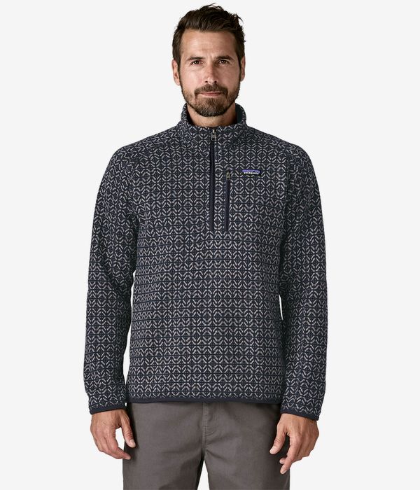 Patagonia Better Sweater 1/4 Chaqueta (scales sunken blue)