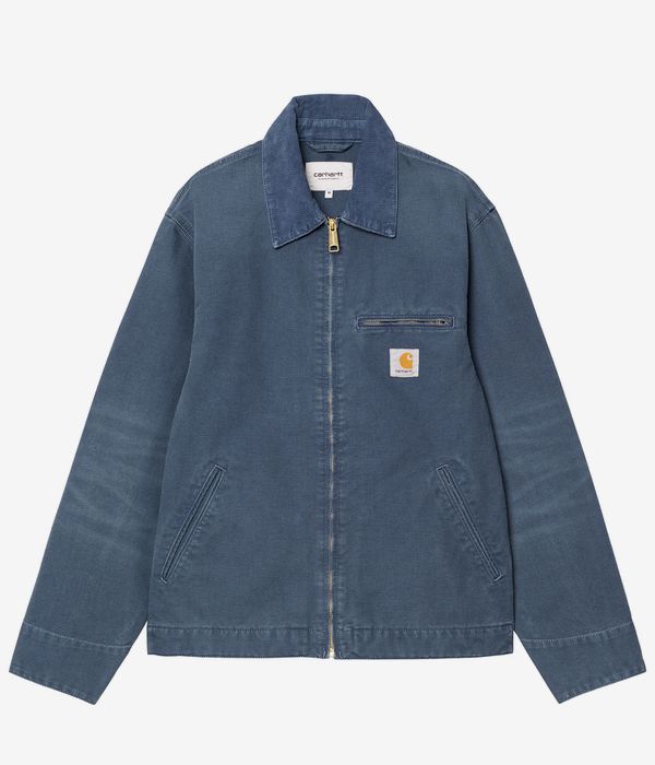 Carhartt WIP Detroit Organic Dearborn Jacket (dusky blue stone canvas)
