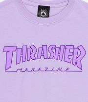 Thrasher Outlined T-Shirt (orchid)