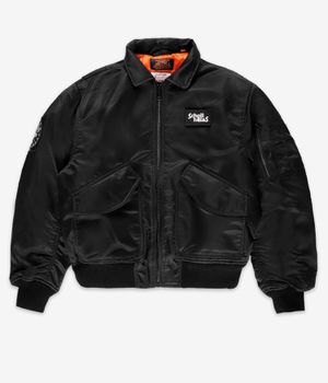 Hélas x Schott Bomber Jacket (black)