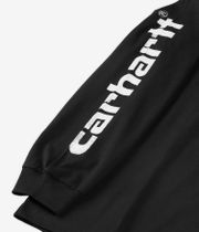 Carhartt WIP Archive Script Organic Longsleeve (black)