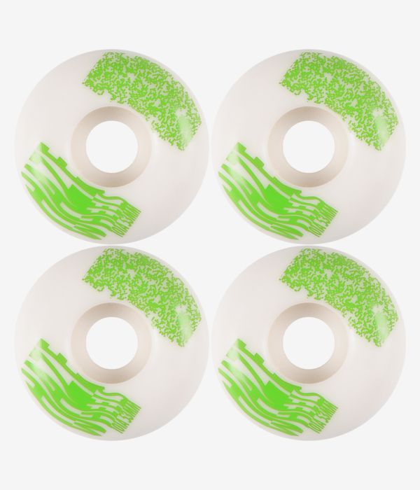 Haze Hazzy Wheels (white green) 53mm 101A 4 Pack