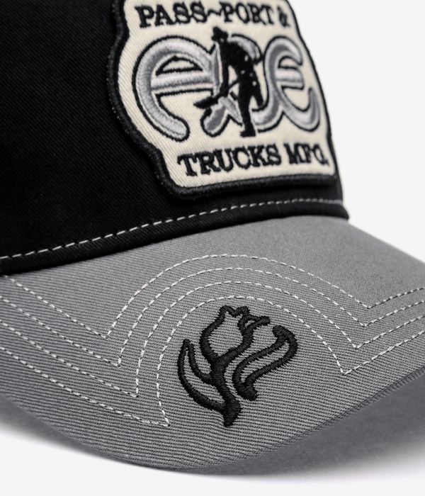 Ace x Passport Packers Trucker Cap (black steel)