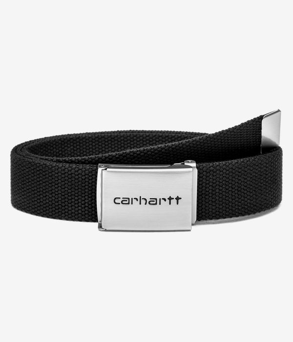 Carhartt WIP Clip Chrome Cinturón (black)