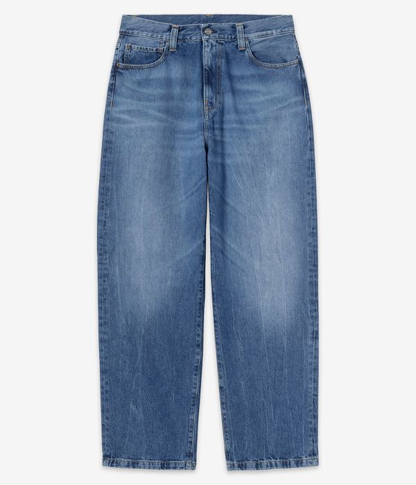 Carhartt WIP Landon Pant Robertson Jeans (blue marble used wash)