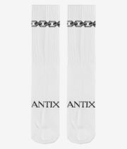 Antix Chains Sokken US 6-13 (white)