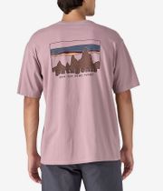 Patagonia 73 Skyline Organic T-Shirt (stormy mauve)