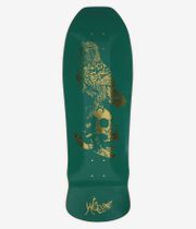 Welcome Bird Brain 10" Tabla de skate (emerald gold foil)