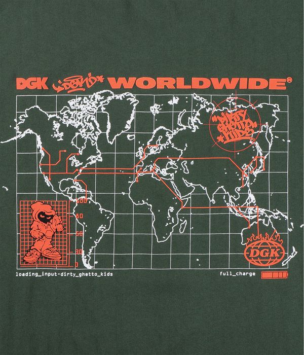 DGK Global T-Shirt (forest green)
