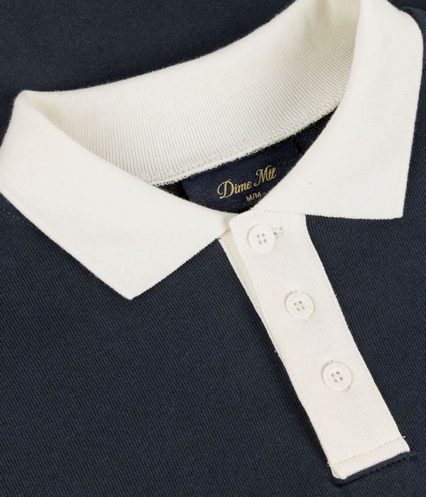 Dime French Terry Rugby Longsleeve (navy)