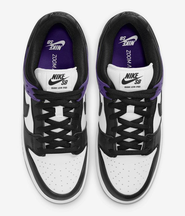 Nike SB Dunk Low Pro Schoen (court purple black white)