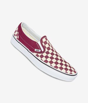 Vans Classic Slip-On Scarpa (checkerboard dry rose white)