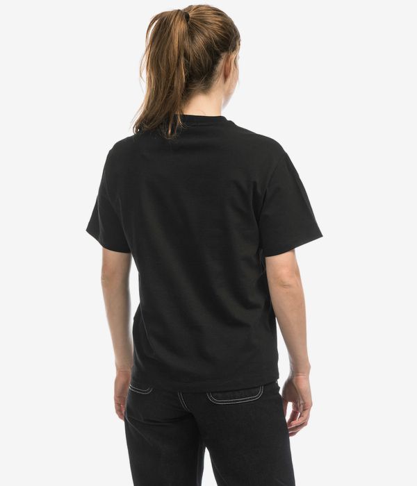 Carhartt WIP W' Rivet Script Organic T-Shirt women (black silver)