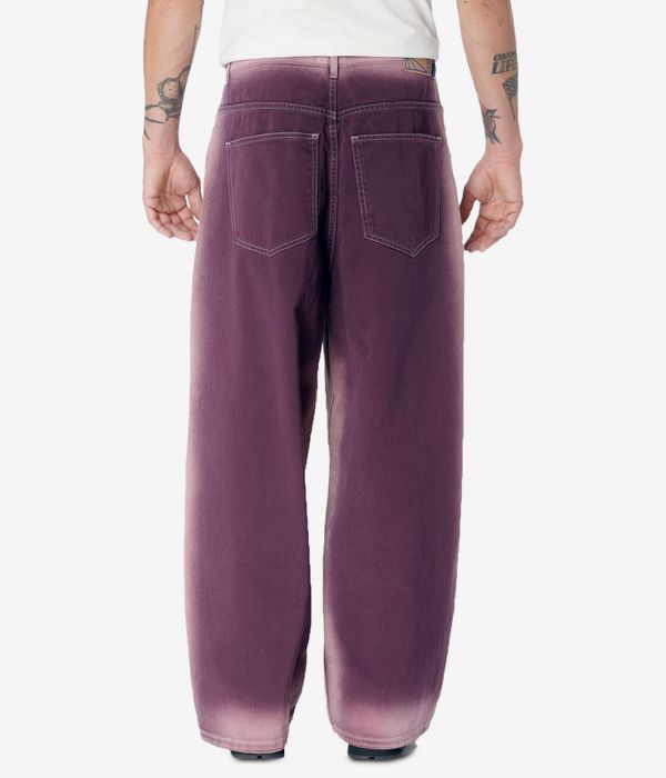 RASSVET | PACCBET Shadow Wash Extra Baggy Denim Jeans (purple)