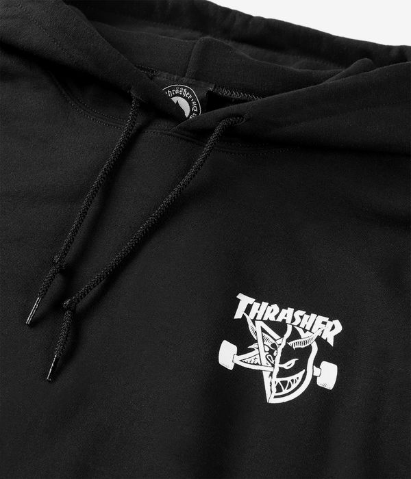 Thrasher x Spitfire Classic Swirl Felpa Hoodie (black)