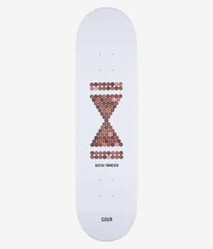 SOUR SOLUTION Gustav Coins 8.25" Skateboard Deck (white)