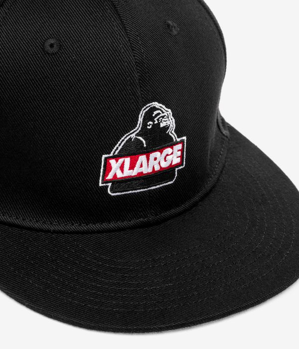 XLarge x Crenshaw Skate Club Slanted OG Snapback Cap (black)