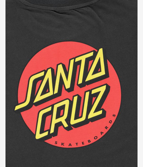 Santa Cruz Classic Dot T-Shirty women (black)