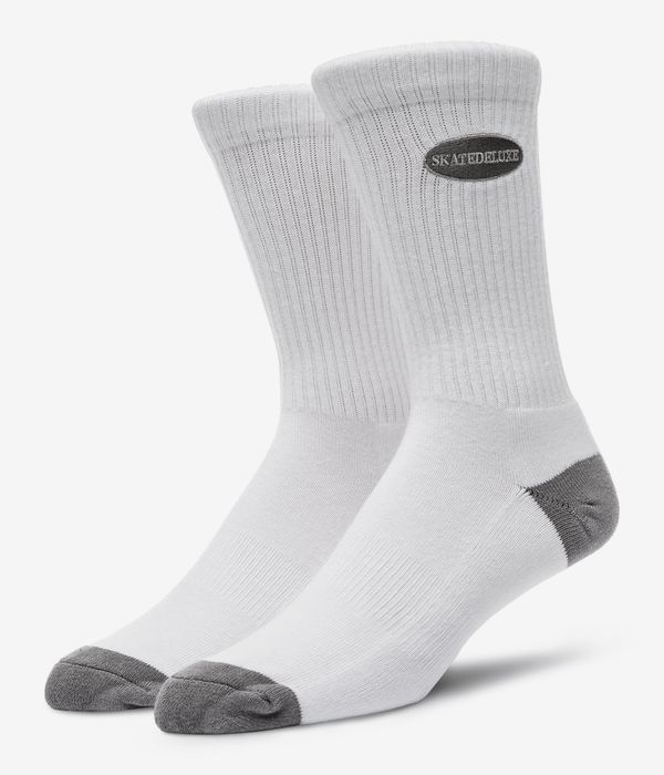 skatedeluxe Oval Chaussettes US 6-13 (white)