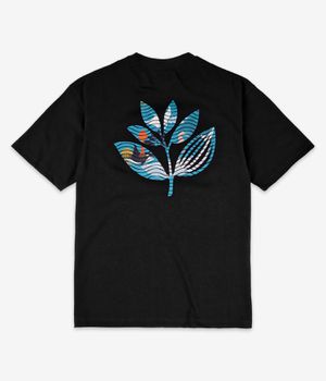 Magenta Deep Plant T-Shirt (black)