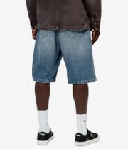 Carhartt WIP Landon Pantaloncini (blue destroy wash splatter)