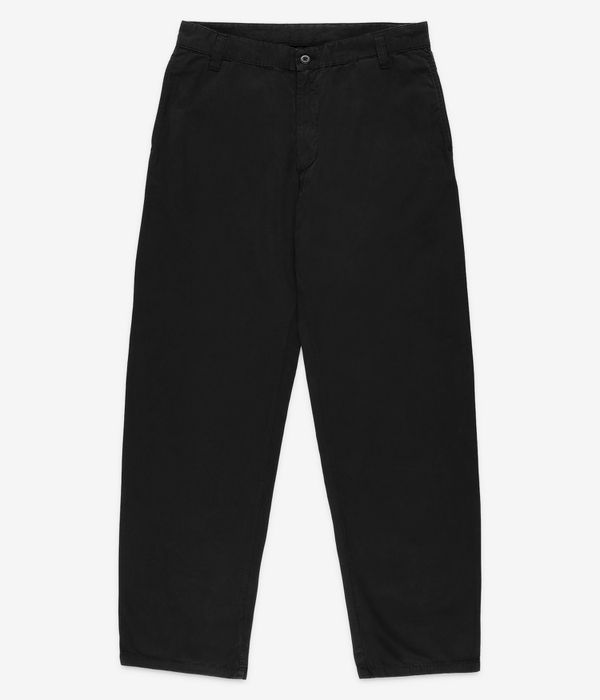 Carhartt WIP Calder Pant Dothan Poplin Hose (black garment dyed)